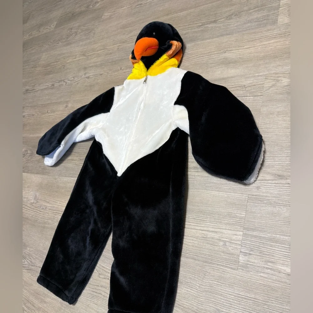 Vintage Unisex Small Hooded Penguin Costume